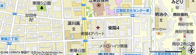 訪問看護ステーション デューン江東周辺の地図