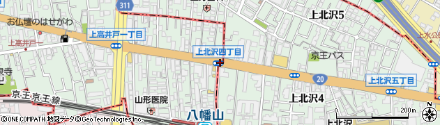 上北沢４周辺の地図