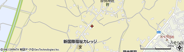 千葉県四街道市山梨1324周辺の地図