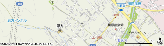 東京都八王子市下恩方町1446周辺の地図