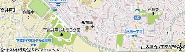 株式会社新宿折込広告社　業務部周辺の地図