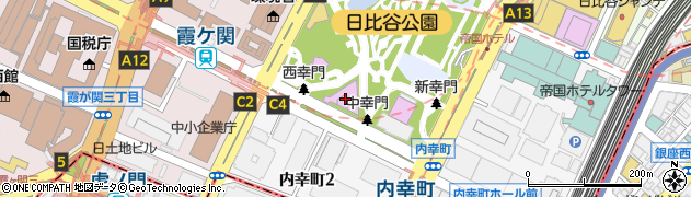 千代田区立日比谷図書文化館周辺の地図