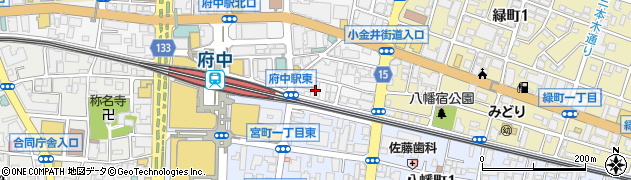 東京都府中市府中町2丁目3周辺の地図