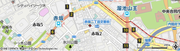 赤坂麺処・友周辺の地図