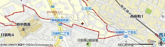 東京都国立市谷保7丁目28周辺の地図
