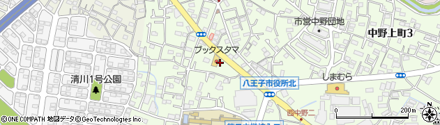 美容室ハシモト　中野店周辺の地図