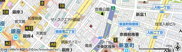 木挽町 湯津上屋周辺の地図