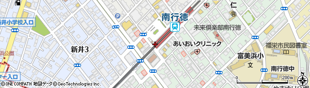 松屋 南行徳店周辺の地図