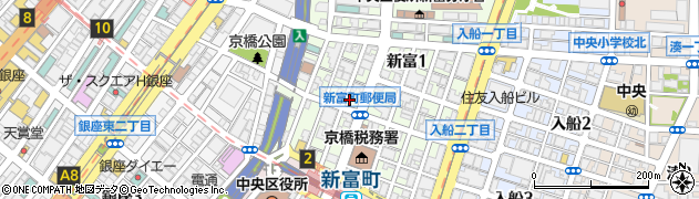株式会社日積サーベイ　東京支所周辺の地図