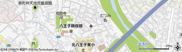 東京都八王子市泉町1484-38周辺の地図