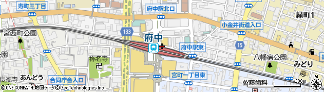 栗林駅中店周辺の地図