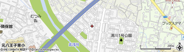 東京都八王子市清川町29周辺の地図