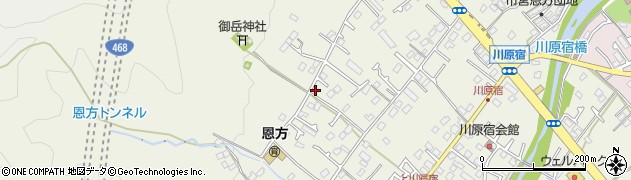 東京都八王子市下恩方町1457周辺の地図