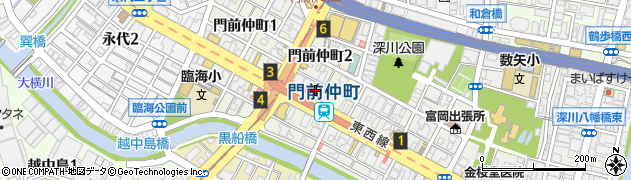 きらぼし銀行東陽町支店 ＡＴＭ周辺の地図