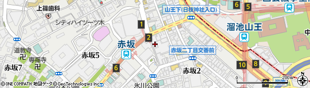 東京都港区赤坂2丁目14-32周辺の地図
