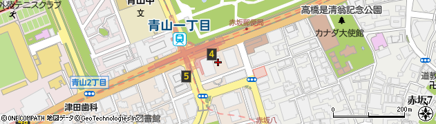 東京都港区南青山1丁目1周辺の地図