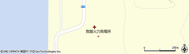 北陸電力株式会社　敦賀火力発電所・見学に関するお問合せ周辺の地図