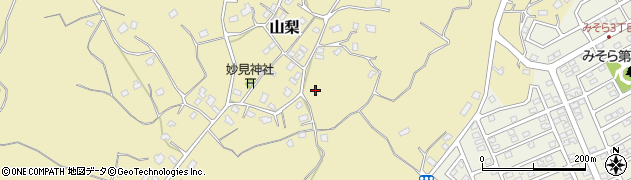 千葉県四街道市山梨802周辺の地図