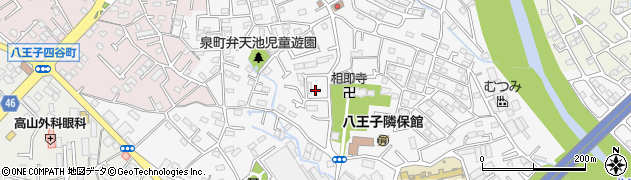 東京都八王子市泉町1164周辺の地図