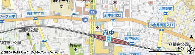 みずほ銀行府中支店 ＡＴＭ周辺の地図