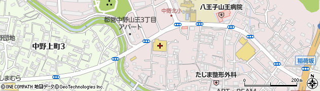 スーパーアルプス中野店周辺の地図