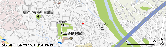 泉町みつば公園周辺の地図