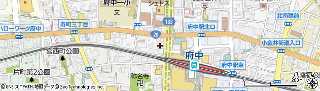きらぼし銀行西国分寺支店 ＡＴＭ周辺の地図
