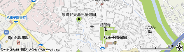 東京都八王子市泉町1174周辺の地図