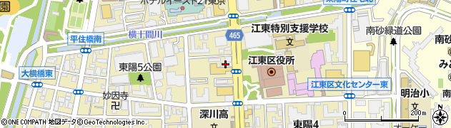 公益社団法人江東区医師会訪問看護ステーション周辺の地図