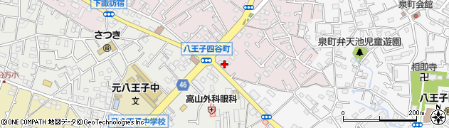 明光義塾　八王子四谷教室周辺の地図
