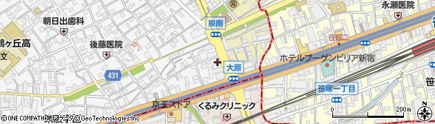 クワイエットチューン・代田橋周辺の地図