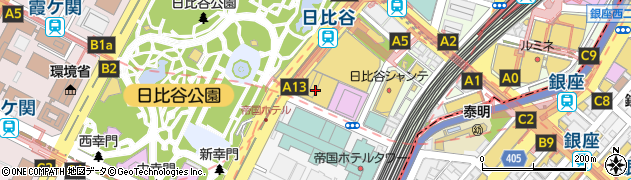 日生劇場周辺の地図