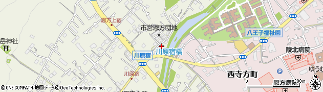 東京都八王子市下恩方町1821周辺の地図