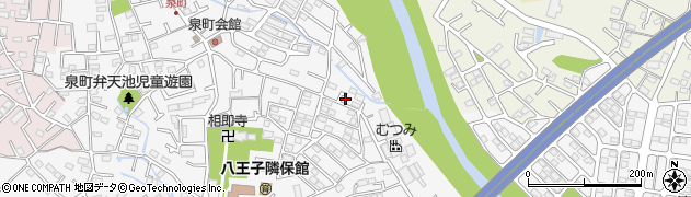 東京都八王子市泉町1467周辺の地図