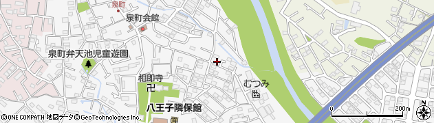 東京都八王子市泉町1467-16周辺の地図