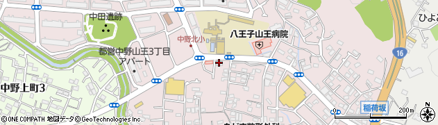 東京都都市づくり公社　八王子区画整理事務所周辺の地図