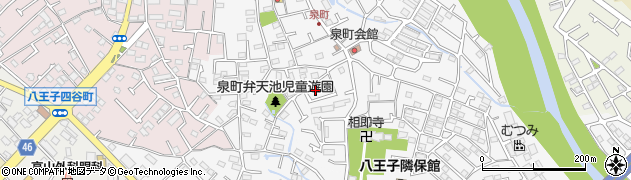 東京都八王子市泉町1315周辺の地図