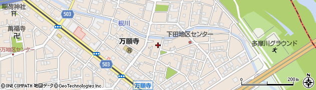日野下田郵便局 ＡＴＭ周辺の地図