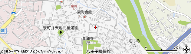 東京都八王子市泉町1338周辺の地図