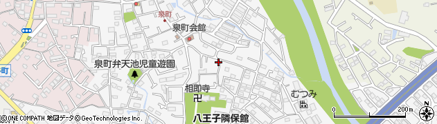 東京都八王子市泉町1337周辺の地図