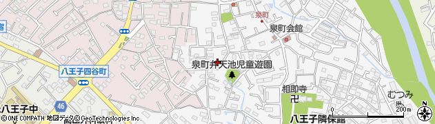 東京都八王子市泉町1189周辺の地図