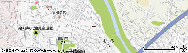 東京都八王子市泉町1460-1周辺の地図