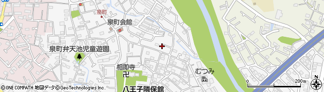 東京都八王子市泉町1460周辺の地図