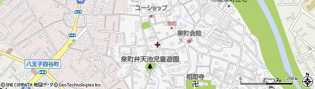 東京都八王子市泉町1297周辺の地図
