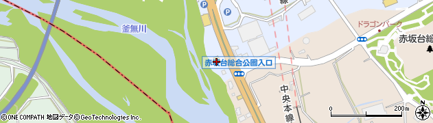 奥藤 竜王第五分店周辺の地図