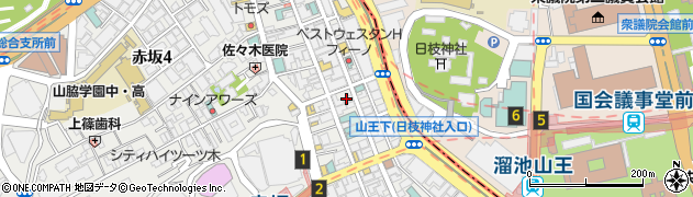 赤坂興業会周辺の地図