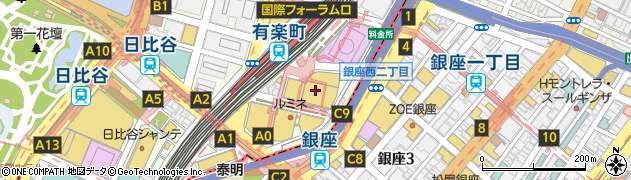 大黒屋有楽町イトシア店周辺の地図