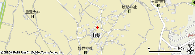 千葉県四街道市山梨953周辺の地図