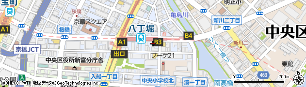 中京銀行東京中央支店周辺の地図