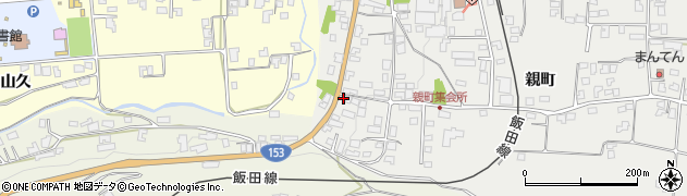 長野県上伊那郡飯島町親町677-8周辺の地図